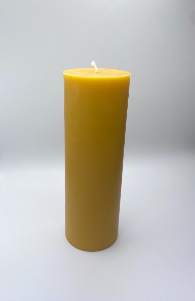 Large Pillar - Emergency Beeswax Candle